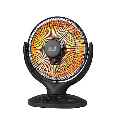 BLACK+DECKER Portable Oscillating Space Heater, 14"