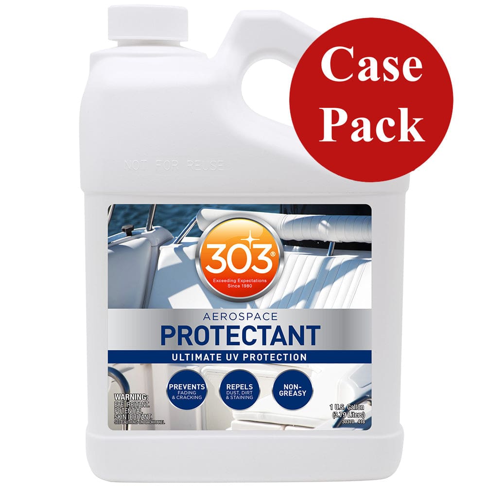 303 Marine Aerospace Protectant - 1 Gallon *Case of 4* - Automotive/RV | Cleaning,Boat Outfitting | Cleaning - 303