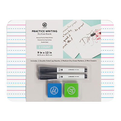 U Brands Double Sided Lap Board, 2 pk.