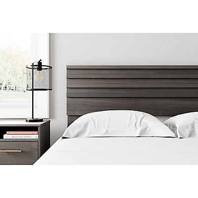 Ashley Furniture Queen Size Panel Headboard - Gray