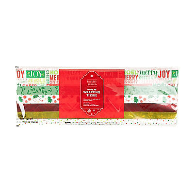 Berkley Jensen Holiday Gift Wrapping Tissue, 140 ct.