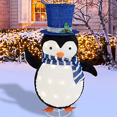 Berkley Jensen 36" Collapsible Penguin Lawn Ornament