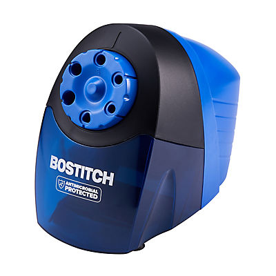 Bostitch QuietSharp Heavy Duty Classroom Electric Pencil Sharpener - Blue