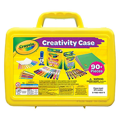 Crayola Creativity Case - Art Kit for Kids, 90 ct.