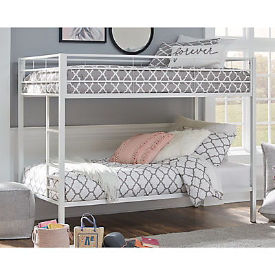 Ashley Furniture Twin/Twin Metal Bunk Bed - White