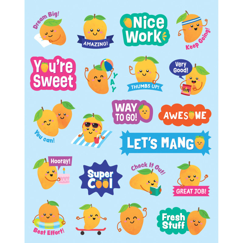 Mango Smelly Stickers (Pack of 12)