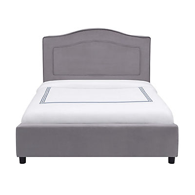 Delta Children Upholstered Twin Bed - Grey
