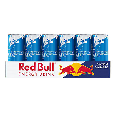 Red Bull Sea Blue Edition Juneberry Energy Drink, 24 pk./8.4 oz.