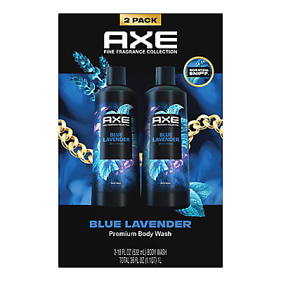 Axe Fine Fragrance Blue Lavender Body Wash for Men, 2 pk./18 oz.