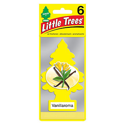 Little Trees Vanillaroma Air Fresheners, 6 pk.