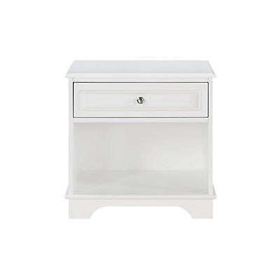 Home to Office Charlie Nightstand - White