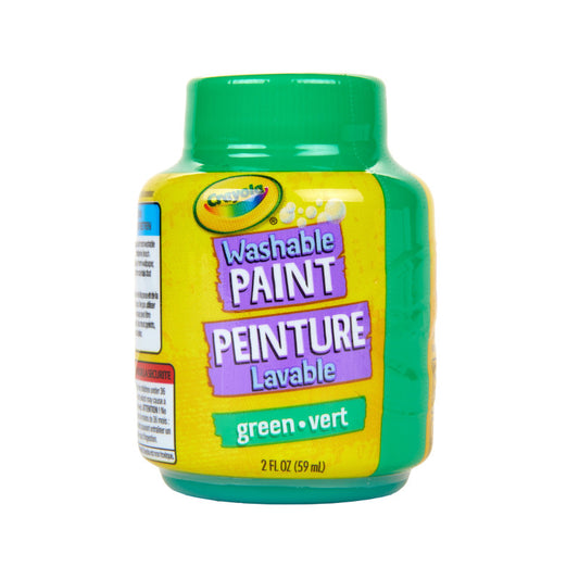 Green Crayola 2Oz Washable Paint (Pack of 12)
