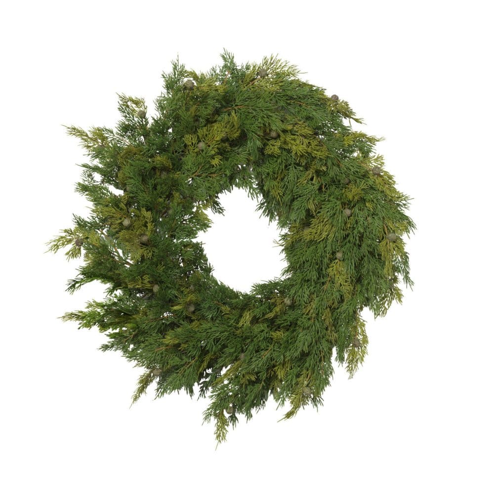 32 Cedar Wreath - Wreaths Garlands & Topiary - 32