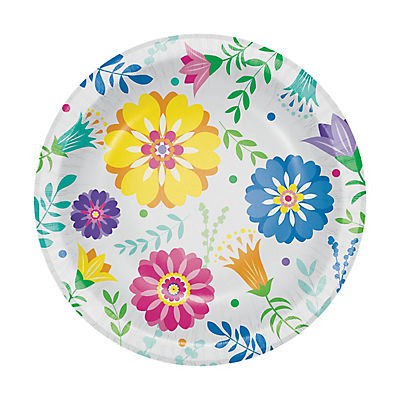 Berkley Jensen Colorful Blossom Paper Bowls, 40 ct./20 oz.