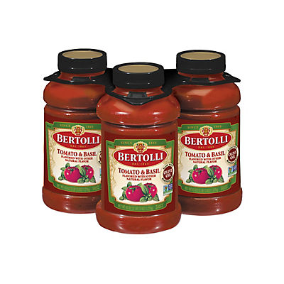 Bertolli Tomato & Basil Sauce, 3 ct./45 oz.