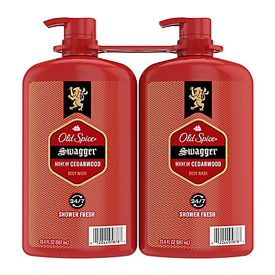 Old Spice Swagger Body Wash for Men, 2 pk./33.4 fl. oz.
