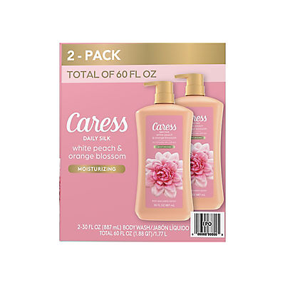 Caress Daily Silk Body Wash, 2 pk./30 oz.
