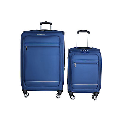 Berkley Jensen 2-Pc. Softside Luggage - Blue