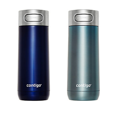 Contigo Luxe 14 oz. Travel Mug, 2 pk. - Cotton Candy and Monaco