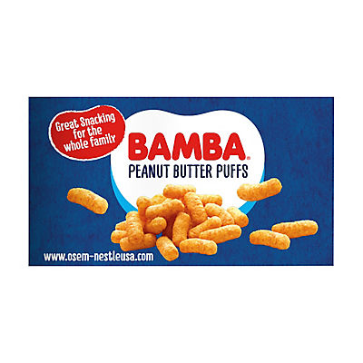Bamba Peanut Butter Puffs Box, 24 pk.