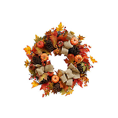 Berkley Jensen 28" Autumn Wreath