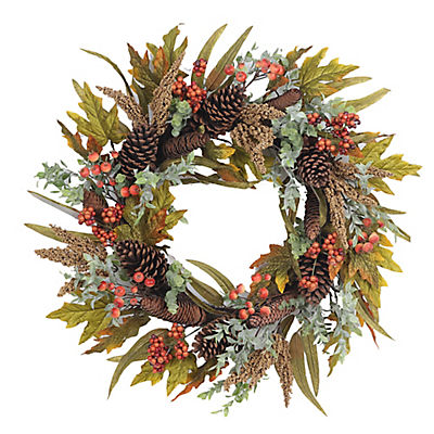 Berkley Jensen 28" Fall Harvest Wreath