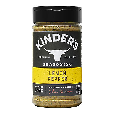 Kinder's Lemon Pepper Seasoning, 9.7 oz.