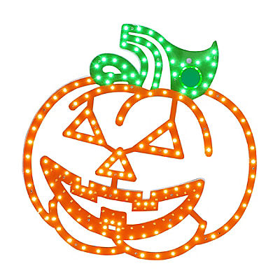 Berkley Jensen 16" Hi-Vibrant Motion and Singing Jack 'O Lantern for Halloween