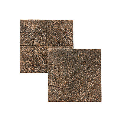 GroundSmart 16" Dual Sided Paver, 9 pk. - Tan/Black