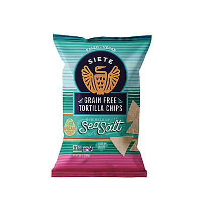 Siete Sea Salt Grain Free Tortilla Chips, 12 oz.