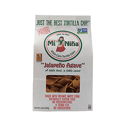 Mi Nina Jalapeno Agave Tortilla Chips, 12 oz.