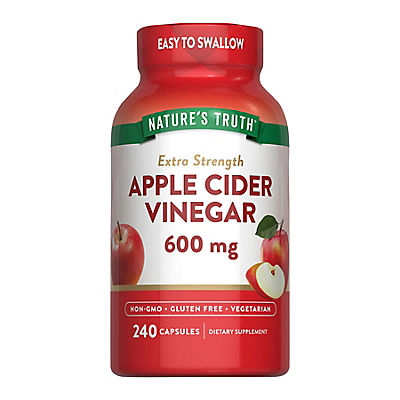 Nature's Truth Apple Cider Vinegar Capsules, 240 ct.