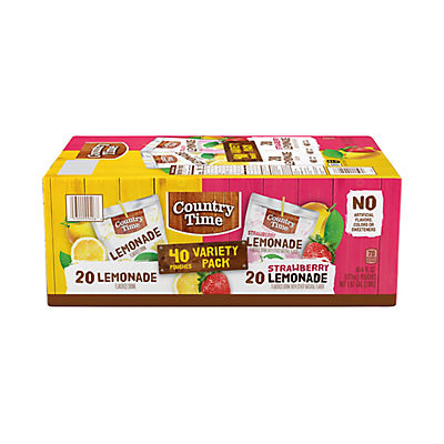 Country Time Country Ready To Drink Soft Drink Lemonade, 40 pk.