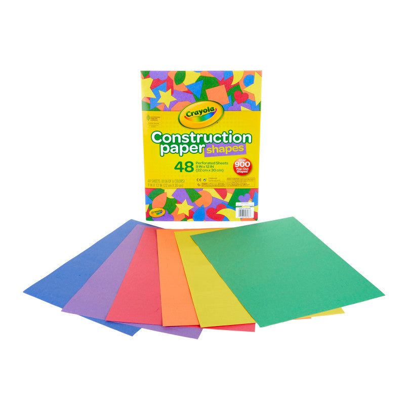 Construction Paper Shapes (Pack of 8)