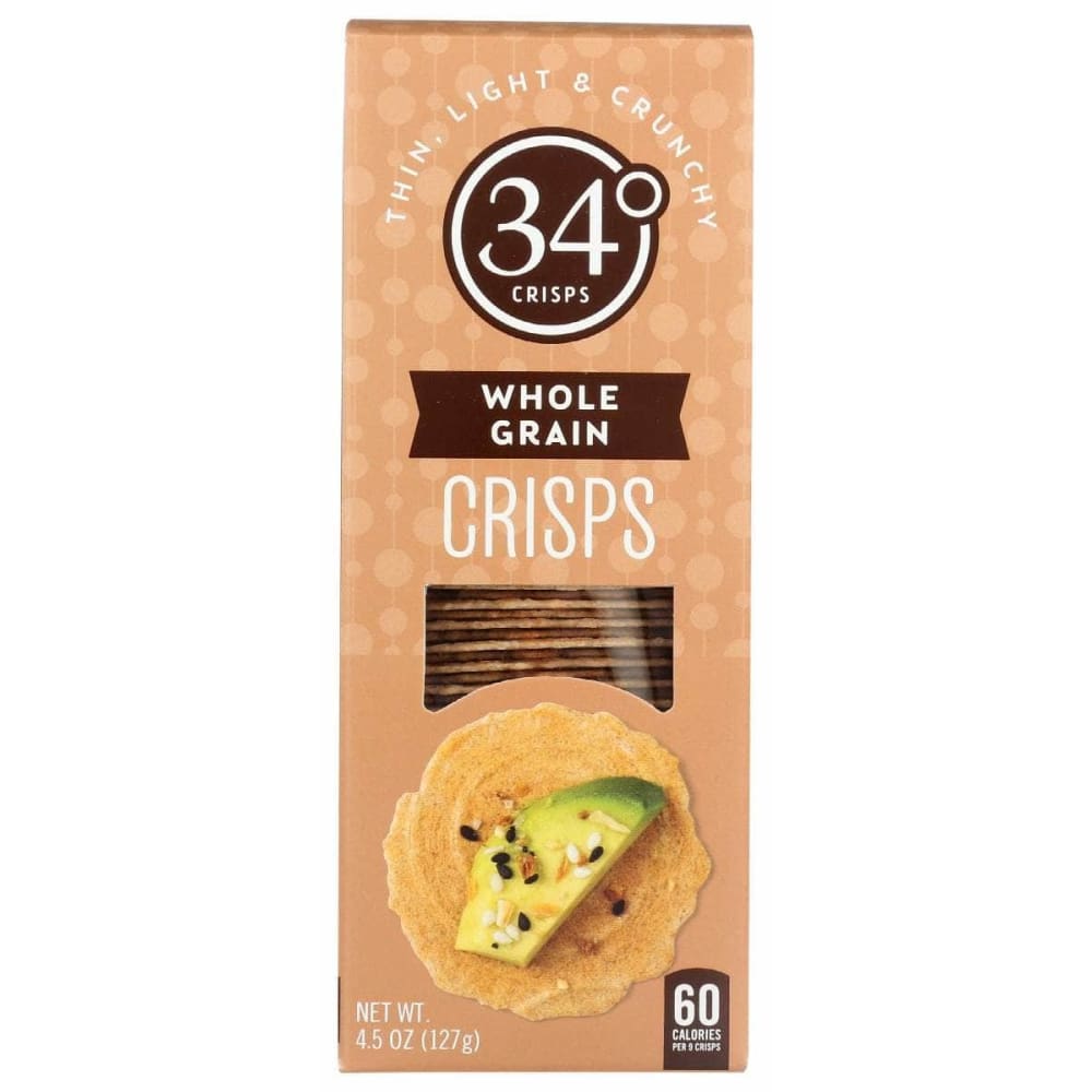 34 DEGREES 34 DEGREES Crispbread Whl Grain, 4.5 oz