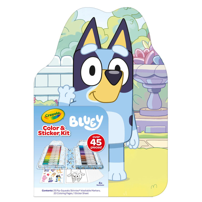 Crayola Color & Sticker Kit Bluey (Pack of 2)