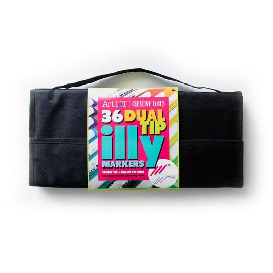 36Ct Markers In Fabric Bag Dual Tip - Markers - Art 101 / Advantus