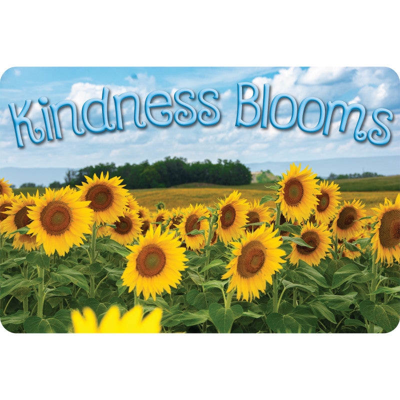 Welcome Mat Kindness Sunflowers 15.5 X 23.5In (Pack of 2)