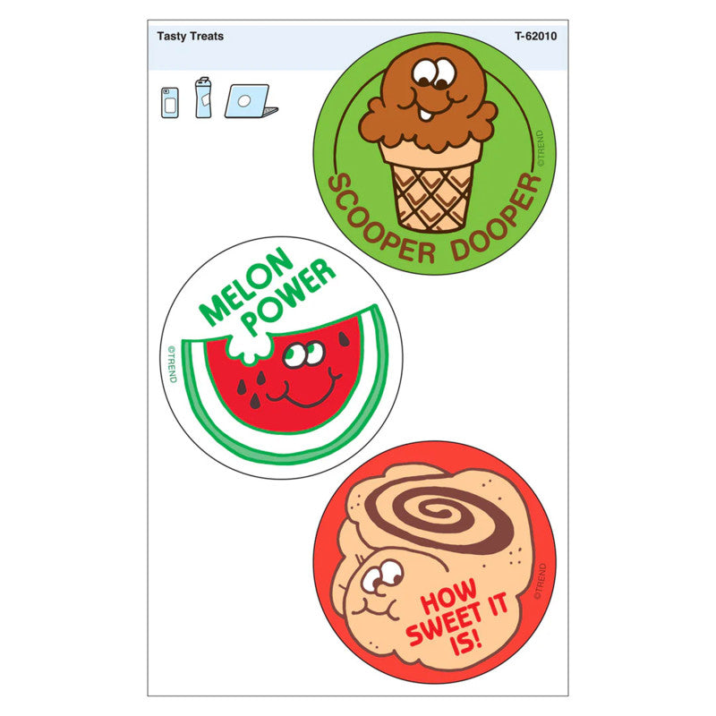 Tasty Treats Vinyl Stickers (Pack of 10)