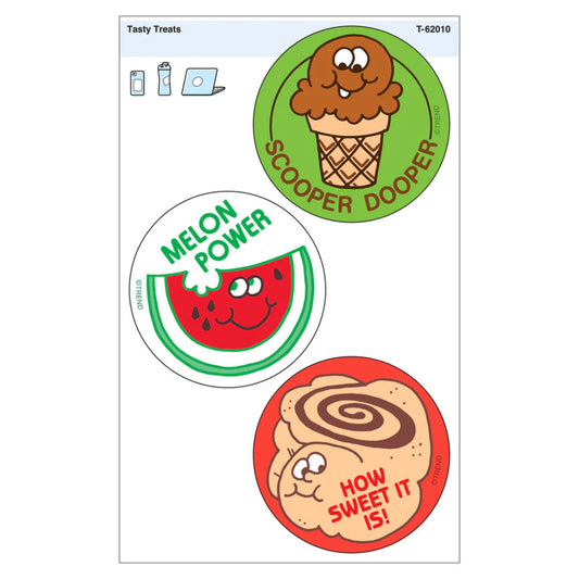 Tasty Treats Vinyl Stickers (Pack of 10)