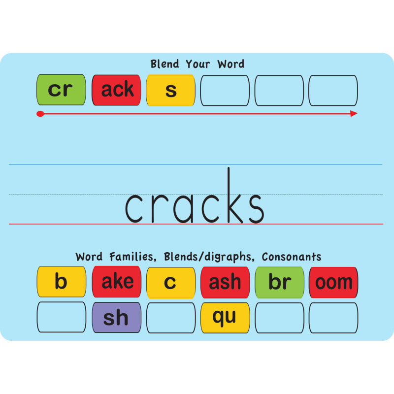 Phonics Blending Board Set Smart Poly Touch Stik (Pack of 2)