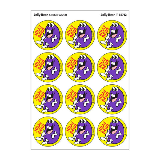 Stinky Stickers Jelly Bean Scent Jolly Bean (Pack of 12)