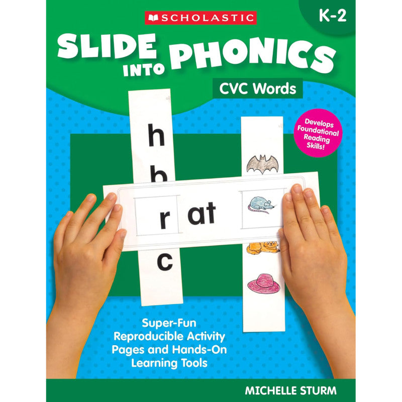 Slide Into Phonics Cvc Words (Pack of 2)