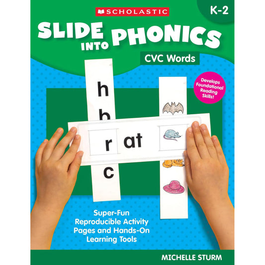 Slide Into Phonics Cvc Words (Pack of 2)