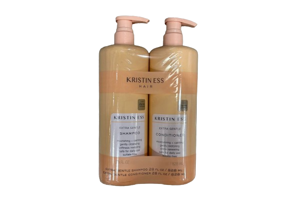 Kristin Ess Extra Gentle Shampoo and Conditioner Set, 2 x 28 oz.