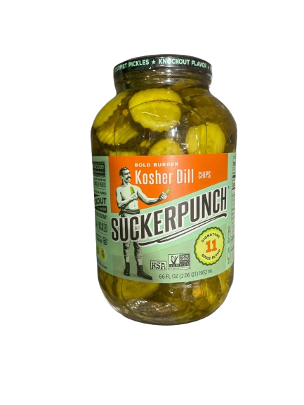 Bold Burger Kosher Dill Chips, SuckerPunch, 66 oz.