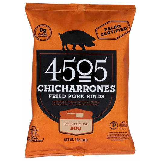 4505 MEATS 4505 Meats Chicharrones Bbq, 1 Oz