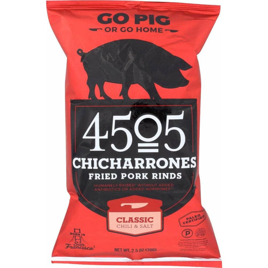 4505 MEATS 4505 Meats Chicharrones Chile & Salt, 2.5 Oz
