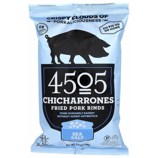 4505 MEATS 4505 Meats Chicharrones Sea Salt, 2.5 Oz