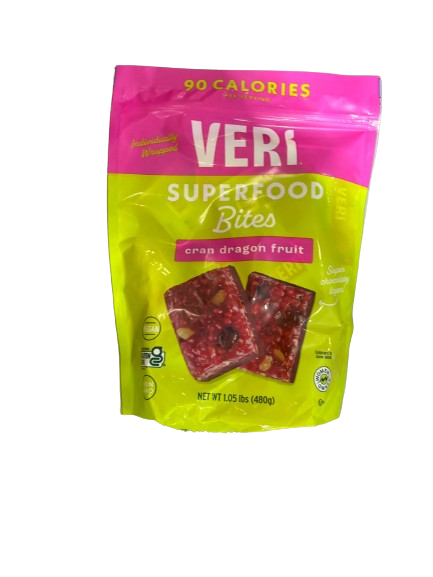Veri Superfood Bites Cran Dragon Fruit, 16.09 oz.